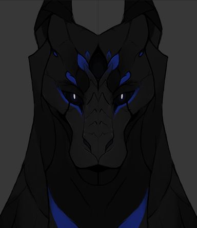 A drawing of Xtal, an Aurai Shimmera