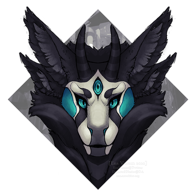A drawing of Secunda, one of my OCs