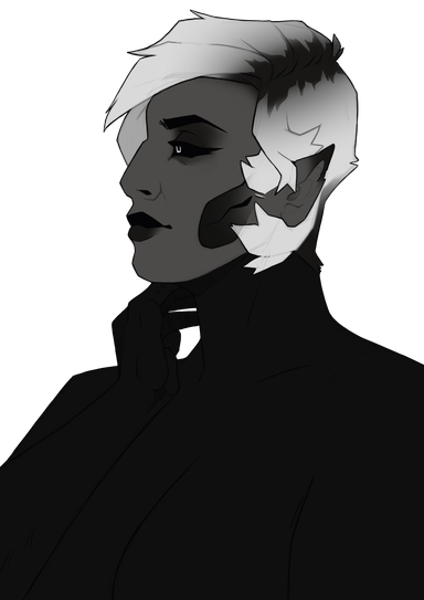A drawing of Adam, one of my Headmates
