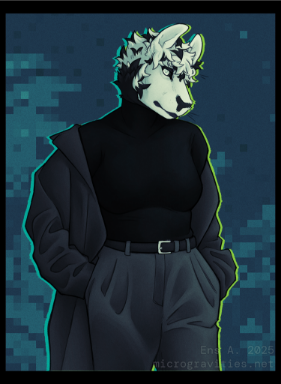A drawing of Ens.